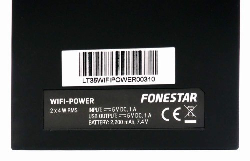 Fonestar Wifi-Power - Przenośny głośnik Bluetooth z radiem internetowym, 2 x 4 W (4)