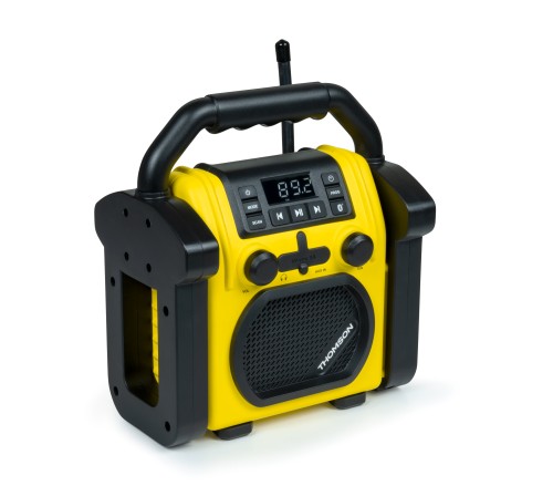Thomson WKR50BT - wodoodporne, robocze radio FM z Bluetooth