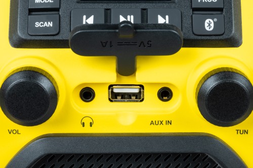 Thomson WKR50BT - wodoodporne, robocze radio FM z Bluetooth