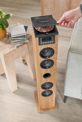 Thomson DS122CD - wieża multimedialna z CD, Bluetooth, USB, FM