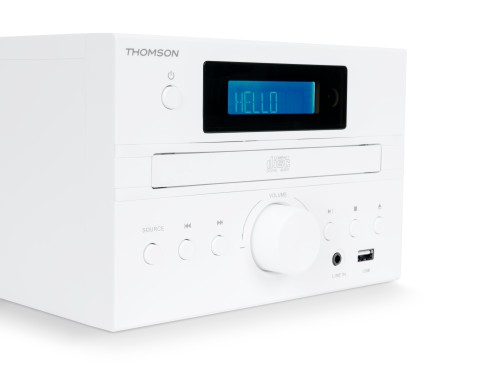 Thomson MIC121BT - mikrowieża z Bluetooth, CD, USB, FM