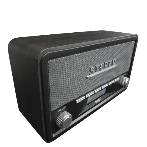 Denver DAB-18DARKGREY - Retro radio ciemnoszare