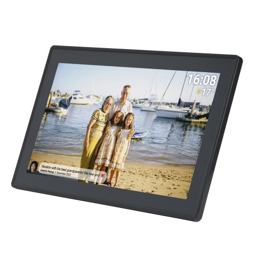  Cyfrowa Ramka na zdjęcia FULL HD FRAMEO Wi-Fi Ekran dotykowy IPS 15.6”\ 16GB Denver PFF-1515B czarna