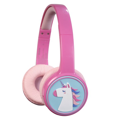 Słuchawki dziecięce Bluetooth różowe Denver BTH-106P
