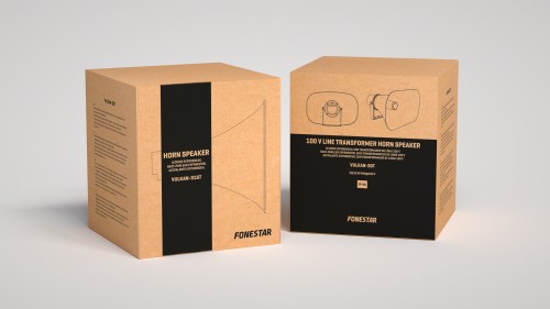 Fonestar VULKAN-31ST - Głośnik wykładniczy o niskiej impedancji i napięciu 100 V, 30 W, IP66