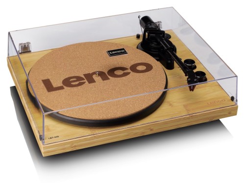 Lenco LBT-335BA - Gramofon Hi-Fi z Bluetooth, przenośny Ortofon 2M Red