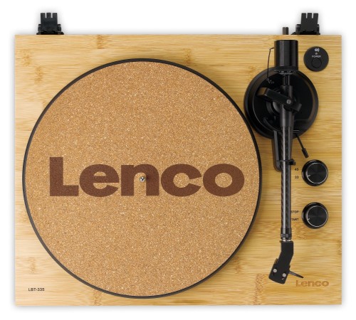 Lenco LBT-335BA - Gramofon Hi-Fi z Bluetooth, przenośny Ortofon 2M Red