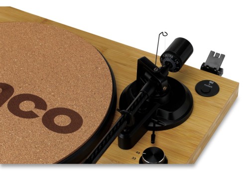 Lenco LBT-335BA - Gramofon Hi-Fi z Bluetooth, przenośny Ortofon 2M Red