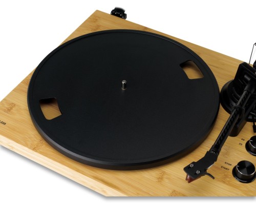 Lenco LBT-335BA - Gramofon Hi-Fi z Bluetooth, przenośny Ortofon 2M Red