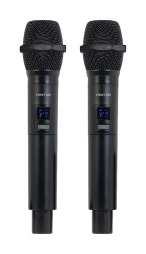 Fonestar SONAIR-2M - Zestaw dwóch mikrofonów bezprzewodowych UHF o stałej częstotliwości (2)