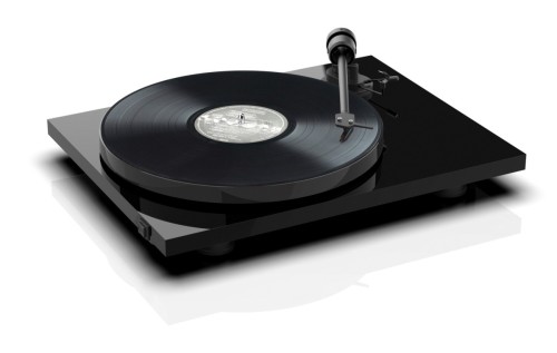 Gramofon Pro-Ject E1 PHONO  + OM5e , z wbudowanym przedwzmacniaczem, czarny
