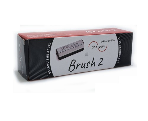 Analogis Brush 2 Profesjonalna antystatyczna szczoteczka do czyszczenie płyt gramofonowych