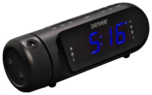 Denver CPR-700 - radiobudzik z projekcją czasu i ładowarką USB