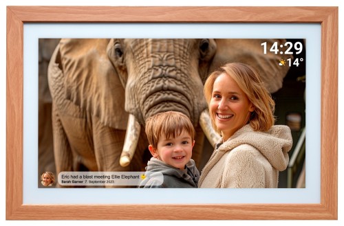 Cyfrowa Ramka na zdjęcia FRAMEO Wi-Fi Ekran dotykowy IPS 21,5” 32GB Denver PFF-2162LW