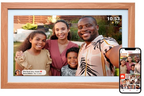 Cyfrowa Ramka na zdjęcia FRAMEO Wi-Fi Ekran dotykowy IPS 21,5” 32GB Denver PFF-2162LW