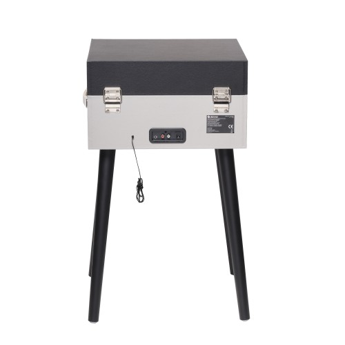 Denver VPR-250 - gramofon z głośnikami, radiem FM, Bluetooth i USB