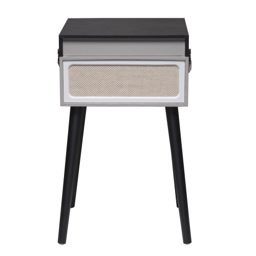 Denver VPR-250 - gramofon z głośnikami, radiem FM, Bluetooth i USB