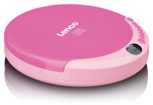 LENCO CD-011PK - Przenośny odtwarzacz CD - Różowy