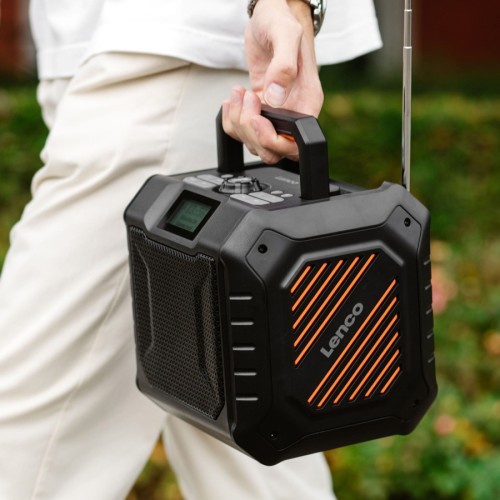 Lenco ODR-160GY - radio budowlane DAB+/FM z Bluetooth