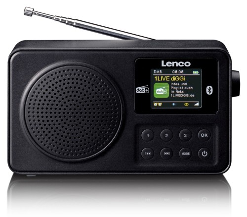 Lenco PDR-033BK - radio DAB+/FM