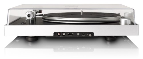 Lenco L-455BK - gramofon z aluminiową obudową i wkładką 2M RED