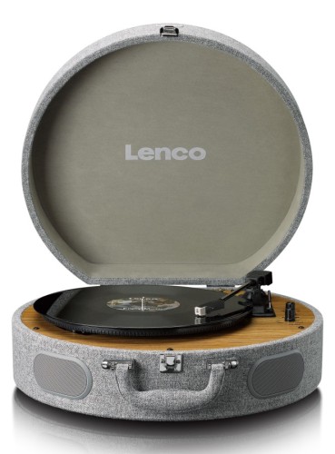 Lenco LS-66GY - gramofon z głośnikami i wkładką AT-3600