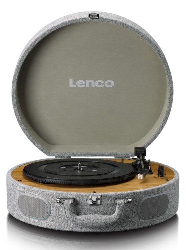 Lenco LS-66GY - gramofon z głośnikami i wkładką AT-3600