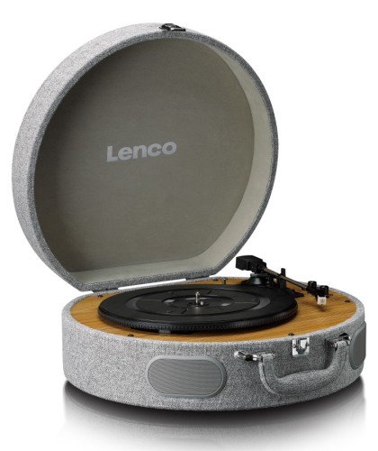 Lenco LS-66GY - gramofon z głośnikami i wkładką AT-3600