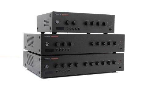 Fonestar PROX-240Z - Wzmacniacz/ amplituner 100 V na 4 strefy z 240W RMS, Bluetooth, USB i radiem FM.