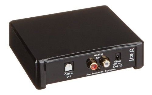 Pro-Ject Bluetooth Box E - Odbiornik Bluetooth HD (v 5.0), czarny