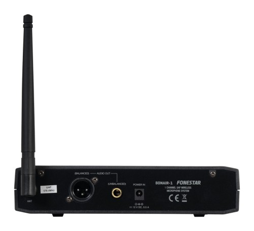 Fonestar SONAIR-1M - Ręczny bezprzewodowy mikrofon UHF o stałej częstotliwości