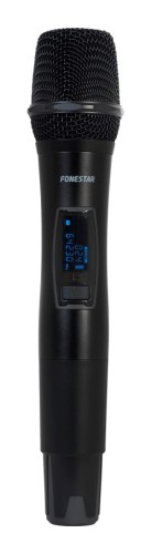 Fonestar SONAIR-PRO-1M - Ręczny bezprzewodowy mikrofon UHF o doskonałej jakości dźwięku