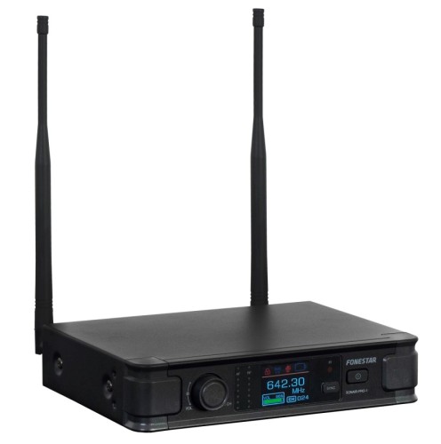 Fonestar SONAIR-PRO-1M - Ręczny bezprzewodowy mikrofon UHF o doskonałej jakości dźwięku