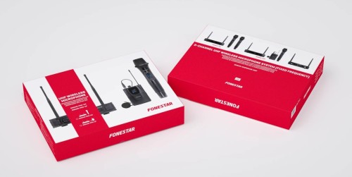 Fonestar SONAIR-PRO-1M - Ręczny bezprzewodowy mikrofon UHF o doskonałej jakości dźwięku