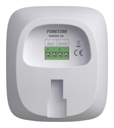 Fonestar SONORA-3B - Głośnik ścienny o minimalistycznych wymiarach, 12 W RMS, biały