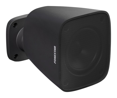 Fonestar SONORA-3N - Głośnik ścienny o minimalistycznych wymiarach, 12 W RMS, czarny