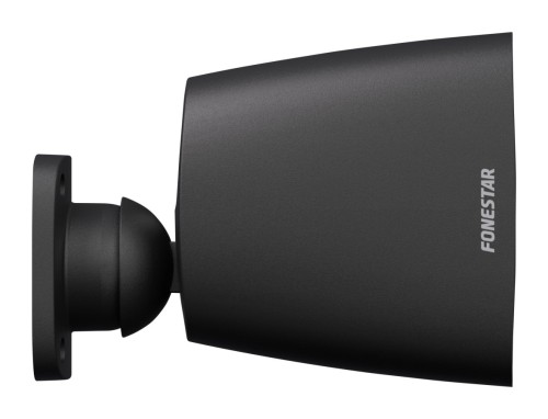 Fonestar SONORA-3N - Głośnik ścienny o minimalistycznych wymiarach, 12 W RMS, czarny