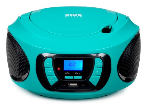 Bigben CD62BLUSBBT - przenośny odtwarzacz CD/MP3, USB z radiem FM i Bluetooth