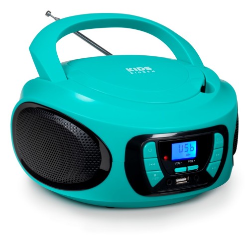 Bigben CD62BLUSBBT - przenośny odtwarzacz CD/MP3, USB z radiem FM i Bluetooth
