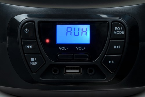 Bigben CD62NUSBBT - przenośny odtwarzacz CD/MP3, USB z radiem FM i Bluetooth, czarny