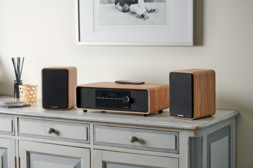 Thomson MIC300IDABBT - mikro system z CD/MP3/USB FM/DAB+ i Bluetooth - czarny