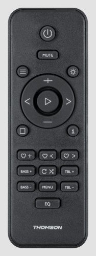 Thomson MIC300IDABBT - mikro system z CD/MP3/USB FM/DAB+ i Bluetooth - czarny