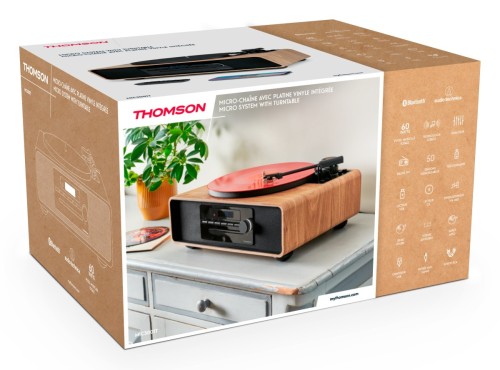 Thomson MIC300TT - mikrowieża z gramofonem