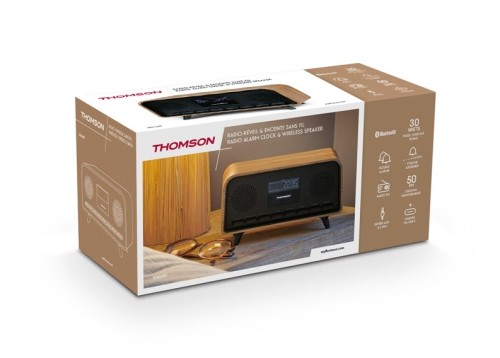 Thomson RT850BT - radio FM z Bluetooth i budzikiem