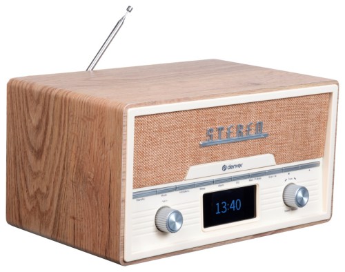 Denver MDA-525 - Mikro system z CD, Bluetooth, radiem FM/DAB+ - biały