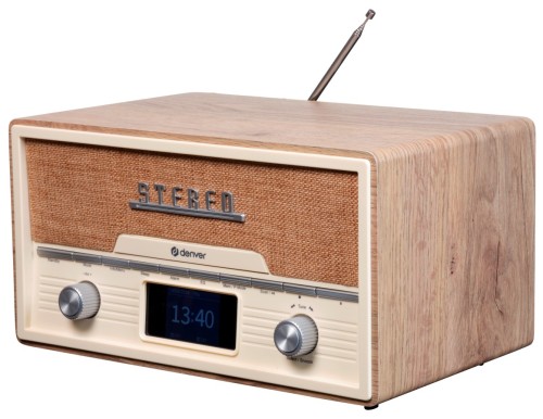 Denver MDA-525 - Mikro system z CD, Bluetooth, radiem FM/DAB+ - biały