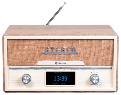 Denver MDA-525 - Mikro system z CD, Bluetooth, radiem FM/DAB+ - biały