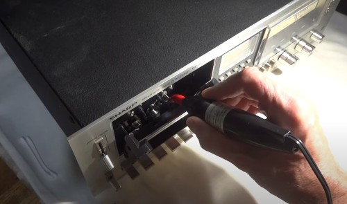 Demagnetyzer elektryczny do głowic magnetofonowych w magnetofonach kasetowych i szpulowych Analogis 6066