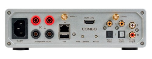 Lindemann Woodnote COMBO - Streamer DAC ze wzmacniaczem 2 x 50W , HDMI