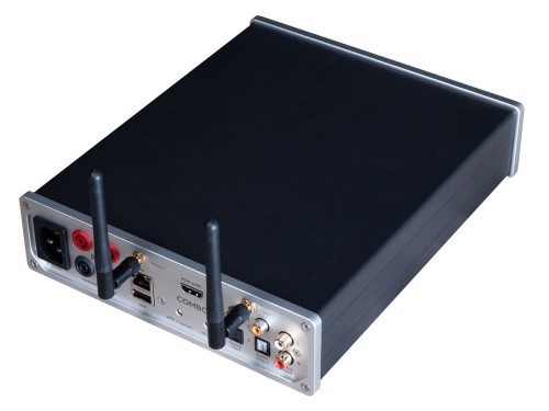 Lindemann Woodnote COMBO - Streamer DAC ze wzmacniaczem 2 x 50W , HDMI